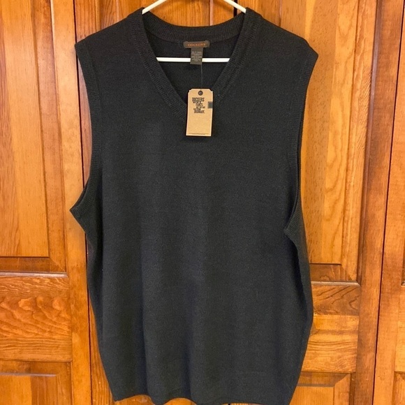 Dockers Sweater Vest Seal Heather Grey XLT - Picture 1 of 10